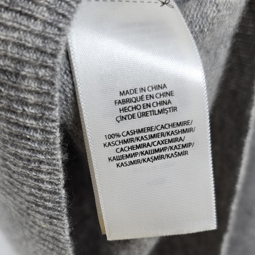 Polo Ralph Lauren Cashmere Sweater Crewneck Pull Over Minimalist Men's Sz.L - Picture 8 of 11